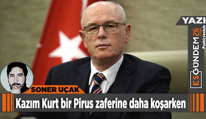 Kazım Kurt bir Pirus Zaferine daha koşarken