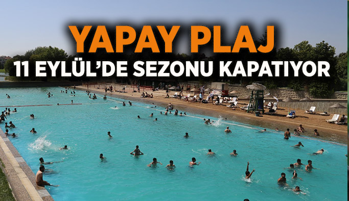 Yapay Plaj 11 Eylül’de sezonu kapatıyor