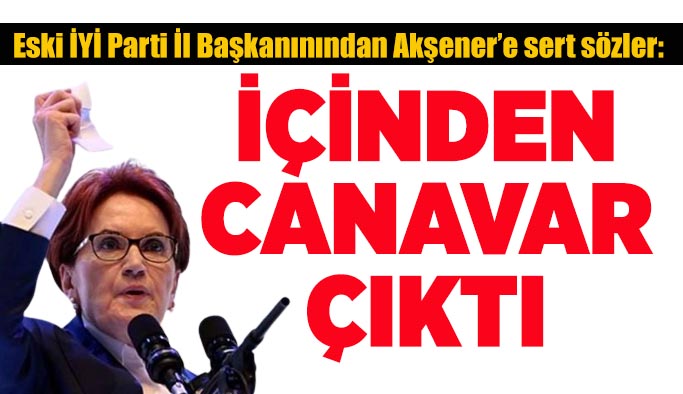 Eskişehir ziyareti öncesinde Akşener'e sert sözler