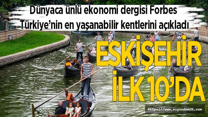 Eskişehir ilk 10'da