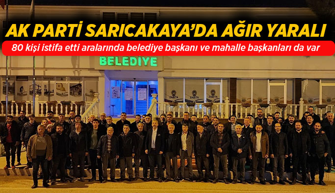 AK Parti'de sular durulmuyor: Eskişehir'in o ilçesinde toplu istifa