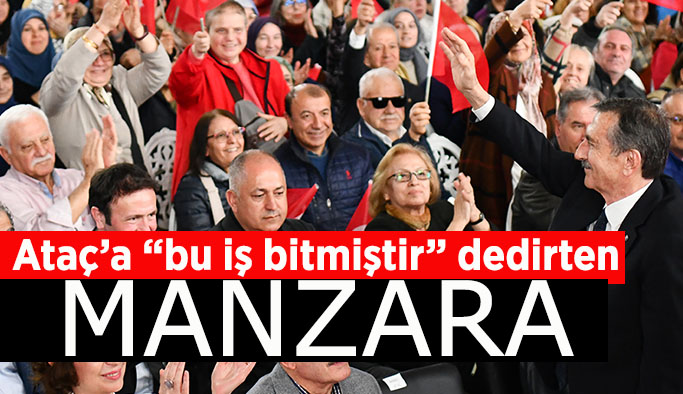 Ahmet Ataç: Sevgili dostlar şu manzara zaten diyor ki “bitti artık bu iş”