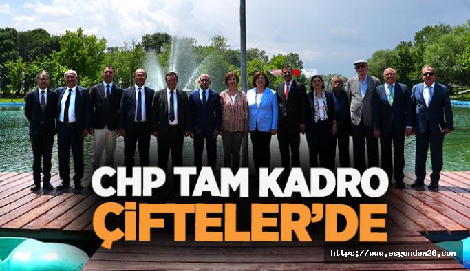 CHP’li belediye başkanları Çifteler’de buluştu