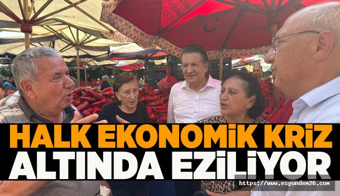 CHP sahada vatandaşın nabzını tutuyor