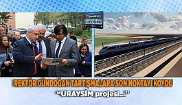 REKTÖR GÜNDOĞAN TARTIŞMALARA SON NOKTAYI KOYDU