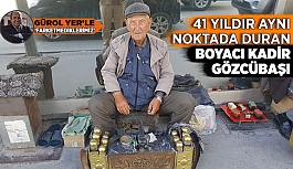 41 YILDIR AYNI NOKTADA DURAN BOYACI KADİR GÖZCÜBAŞI