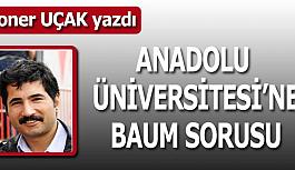 Anadolu Üniversitesi’ne BAUM sorusu