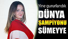 Sümeyye  Boyacı Dünya Şampiyonu