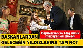 Başkanlardan geleceğin yıldızlarına tam not