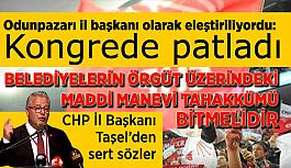 CHP İl Başkanı Taşel: Örgüt mensuplarını memura çevirdiler