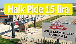 Halk Ekmek büfelerinde satışı yapılacak 300 gramlık ramazan pidesi fiyatı 15 TL olarak belirlendi