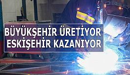 Eskişehir Büyükşehir Belediyesi kent mobilyalarını kendi atölyelerinde üreterek büyük tasarruf sağlıyor