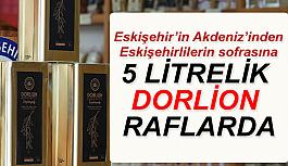 Eskişehir Büyükşehir Üretici Marketlerde 5 litrelik Dorlion zeytinyağını satışa sundu