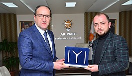Bilecik İl Başkanından  Ünlü'ye ziyaret