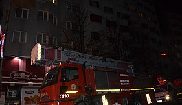 Isınmak için yaktıkları ateş paniğe neden oldu
