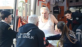 Porsuk Çayı'na düşen yaşlı adam kurtarıldı