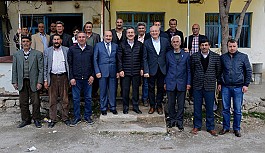 Ataç, İlçelerde vatandaşlarla bir araya geldi