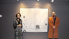 İranlı Jinoos Misaghi ‘Evim Güzel Evim’ Resim Sergisi Açıldı