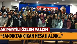 AK KADINLARA REFERANDUM TEŞEKKÜRÜ