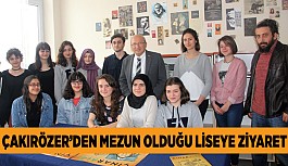 ÇAKIRÖZER'DEN ESKİŞEHİR ANADOLU LİSESİ'NE ZİYARET