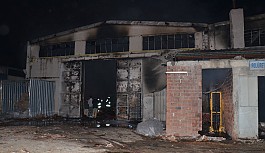 Fabrikada yangın maddi hasara neden oldu
