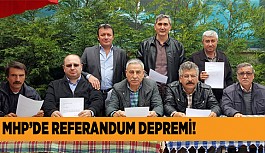 REFERANDUM SONRASI İSTİFALAR GELDİ