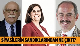 SİYASİLERİN SANDIKLARINDAN NE ÇIKTI?