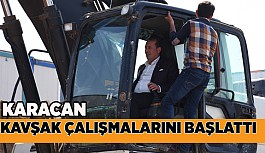 71 EVLER VE ŞEHİR HASTANESİ KAVŞAĞI İNŞAATINI KENDİSİ BAŞLATTI