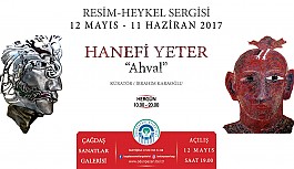 'Ahval' 12 Mayıs'ta  Çağdaş Sanatlar Galerisi'nde