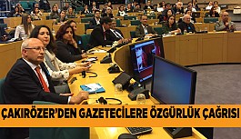 Çakırözer: “Basın özgürlüğü olmadan yolsuzlukla mücadele olmaz”