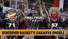 ESKİŞEHİR BASKET'E SAKARYA ENGELİ