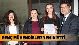 Genç Mühendisler yemin etti