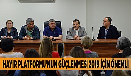 HAREKETİN GÜÇLENMESİ 2019 İÇİN ÖNEMLİ