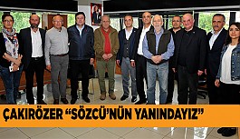 “Sözcü ile dayanışma içindeyiz”