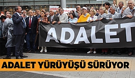 ADALET İÇİN YÜRÜDÜLER