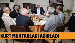 BAŞKAN KURT İFTARDA MUHTARLARLA BİR ARAYA GELDİ