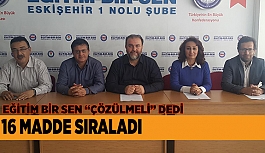 BU SORUNLAR BİR AN ÖNCE ÇÖZÜLMELİ