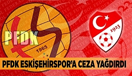 PFDK ESKİŞEHİRSPOR'A CEZA YAĞDIRDI