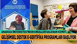 GELİŞİMSEL E-SERTİFİKA PROGRAMLARI KAYITLARI BAŞLIYOR