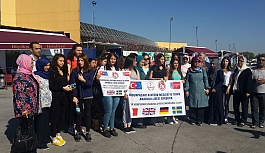 Atatürk Mesleki ve Teknik Anadolu Lisesi öğrencileri İsveç'e gitti