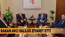 BAKAN AVCI VALİLİĞİ ZİYARET ETTİ