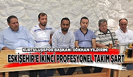 ESKİŞEHİR’E İKİNCİ PROFESYONEL TAKIM ŞART