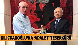 Kılıçdaroğlu’na ‘adalet’ teşekkürü