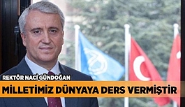 "MİLLETİMİZ DEMOKRASİMİZE SAHİP ÇIKMIŞTIR"