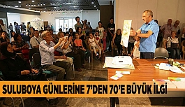 Suluboya Günlerine 7’den 70’e büyük ilgi