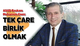 TEK ÇARE BİRLİK OLMAK