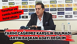 ÜNAL: TARİHİ ÇAĞRIMIZ KARŞILIK BULAMADI