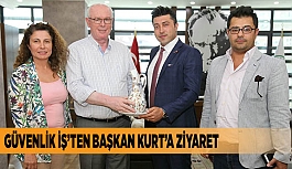 GÜVENLİK İŞ’TEN BAŞKAN KURT’A ZİYARET