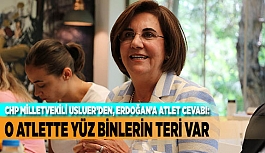 O ATLETTE YÜZ BİNLERİN TERİ VAR