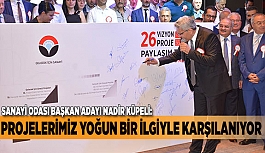 PROJELERİMİZ YOĞUN BİR İLGİYLE KARŞILANIYOR